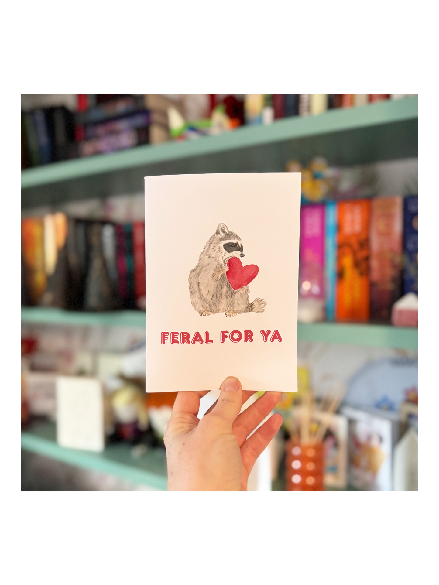 Feral For Ya Greeting Card