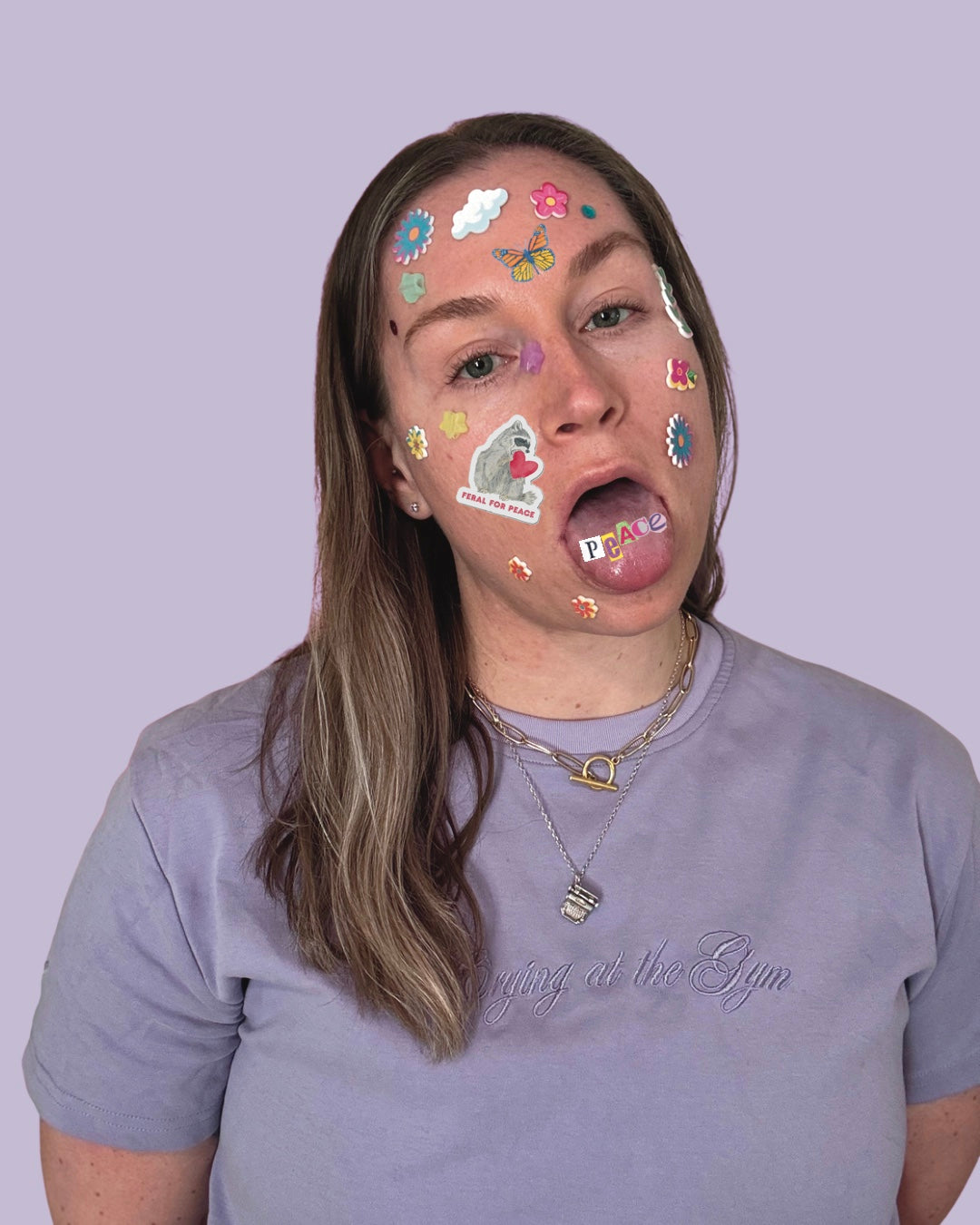 Feral for Peace Vinyl Sticker