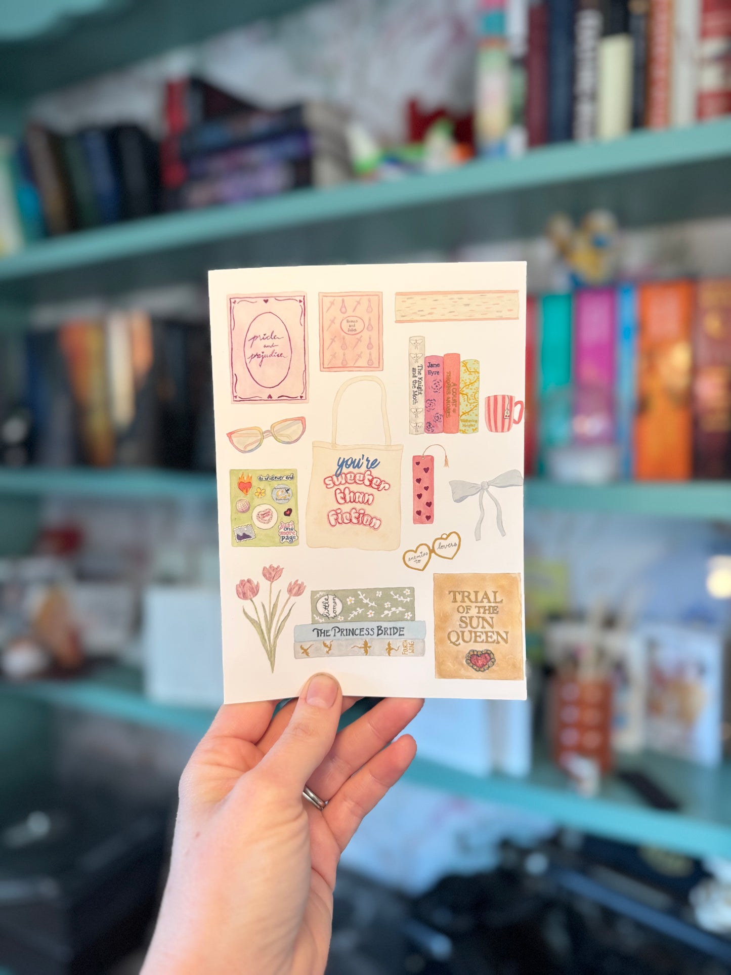 You're Sweeter Than Fiction Greeting Card
