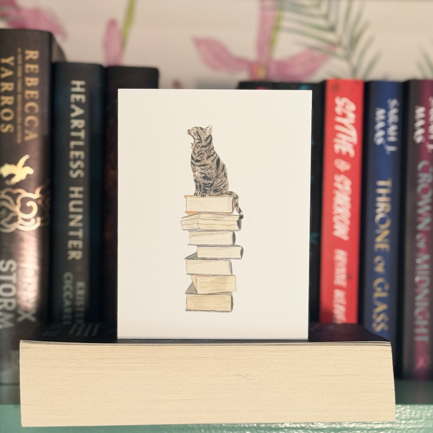 Bookish Cat Notecard Pack