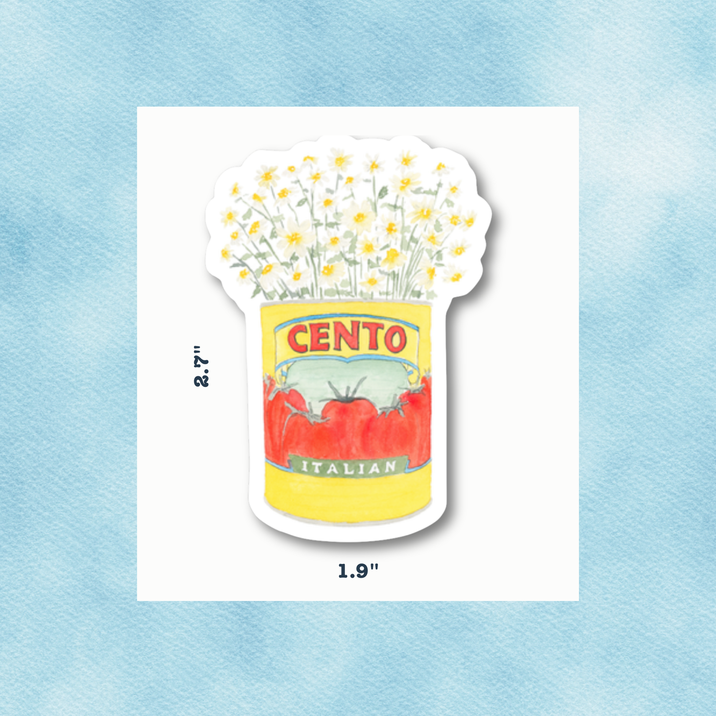 Cento Charm Vinyl Sticker