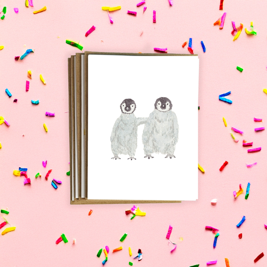 Cozy Penguins Notecard Pack