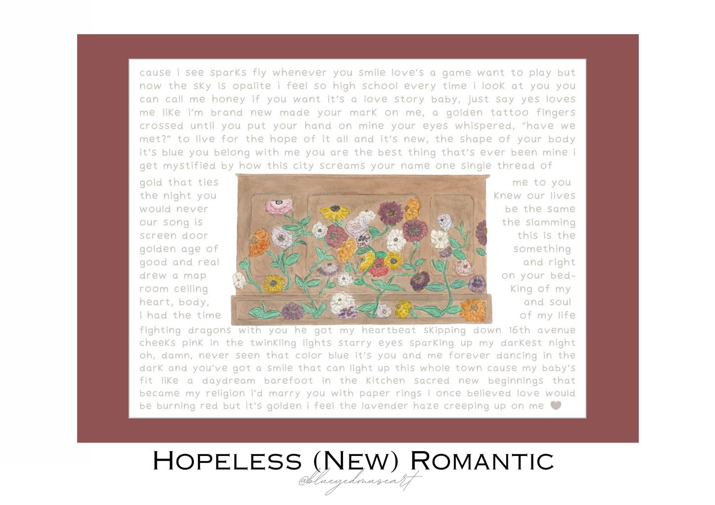 Hopeless (New) Romantic Art Print