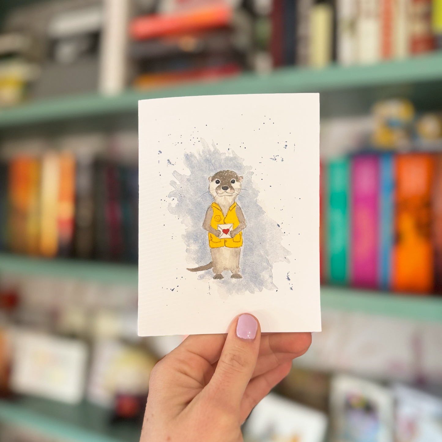 Otter Postal Service Notecard Pack