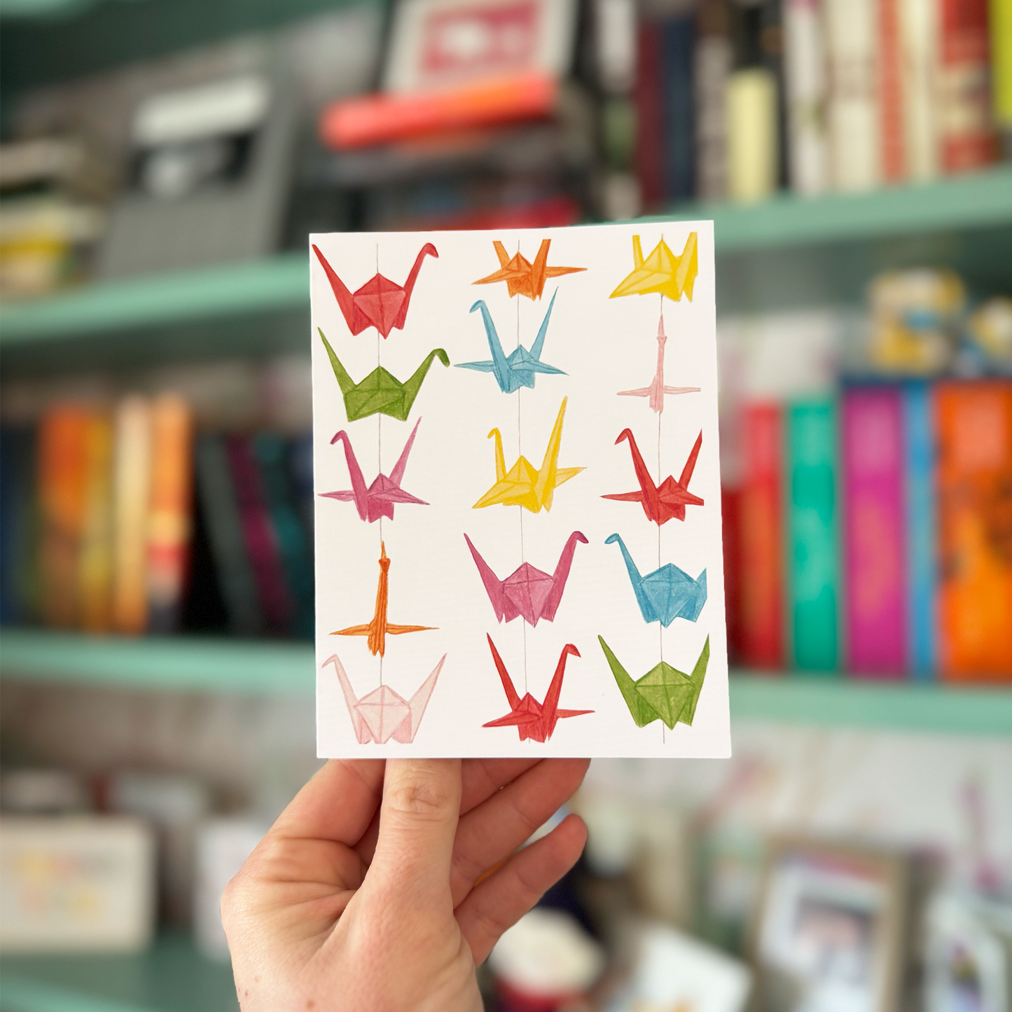 Paper Cranes Notecard Pack