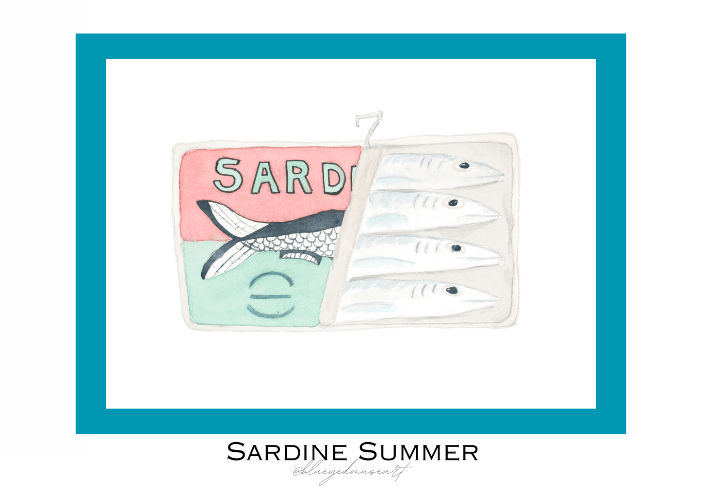 Sardine Summer - (Limited Run) Art Print