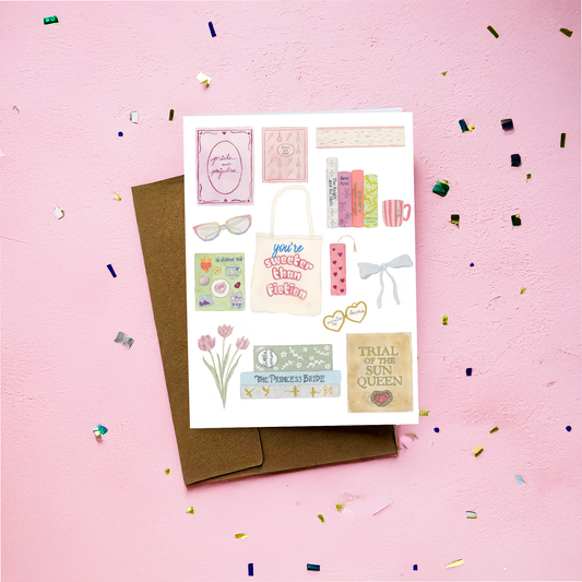 You're Sweeter Than Fiction Greeting Card